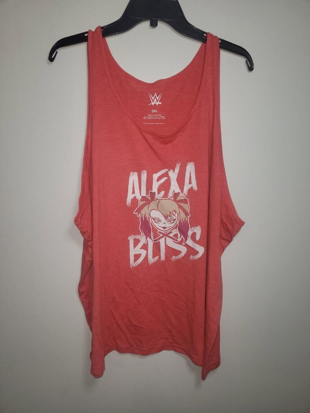 WWE Alexa Bliss women's tank top size 2XL